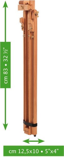 Cavalletto mabef m29al faggio - m29al,