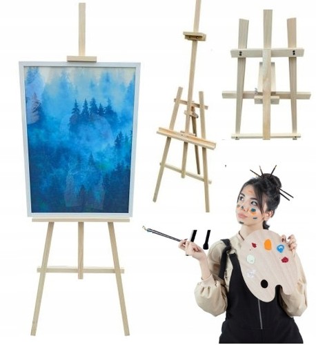 Cavalletto pittura legno - da,