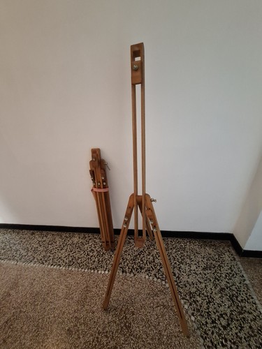 Cavalletto pittura legno - pittura,