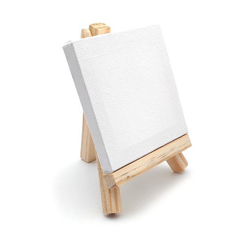 Mini cavalletto legno con - cavalletto,