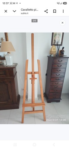 Cavalletto per pittura in - per,